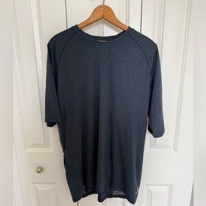 CLUB RIDE NAVY MEN'S SHORT SLEEVE SHIRT